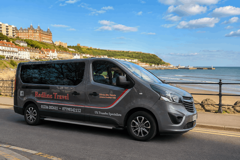 Redline Travel Barnsley seaside holiday transfer vehicle