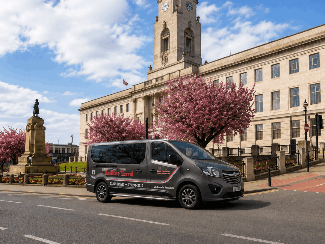 Redline Travel Barnsley taxi and airport transfer minibus
