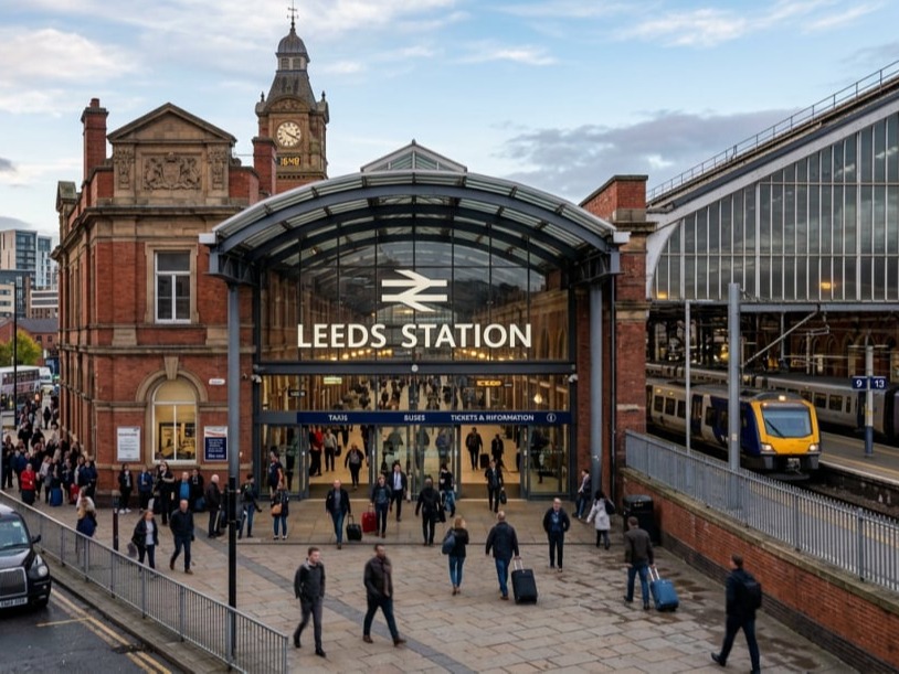 Taxis to Leeds Train Station From Barnsley